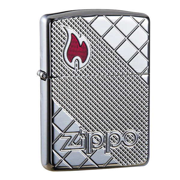 Zippo Armor Tile Mosaic khắc chìm Z298